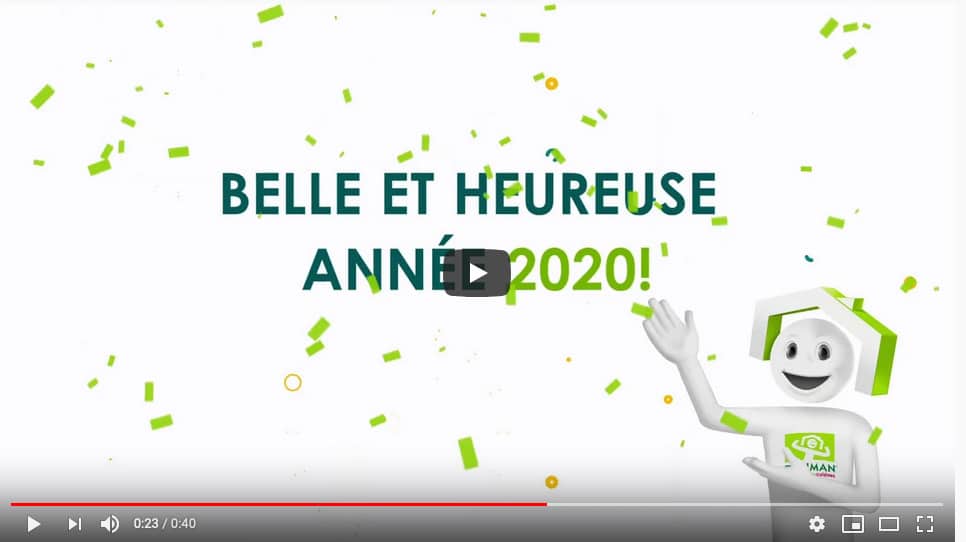 Bonne année 2020 ! avec Batiman comipa à Pau