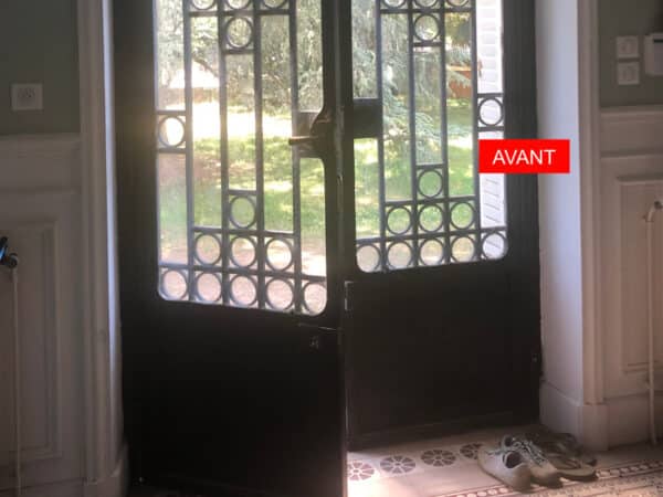 PORTE D’ENTREE ALUMINIUM Chateau de Gurs – Image 2